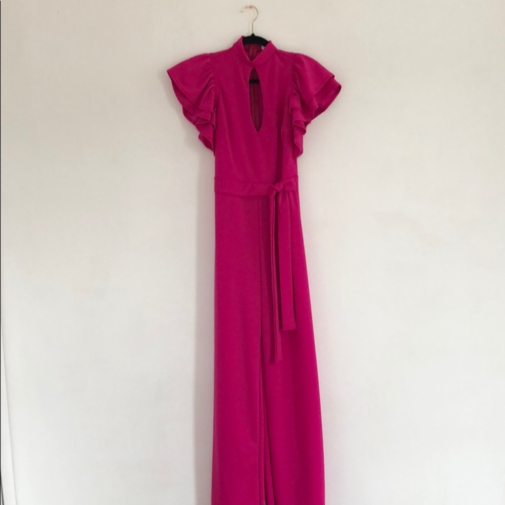 Fashion Nova Pink Junpsuit